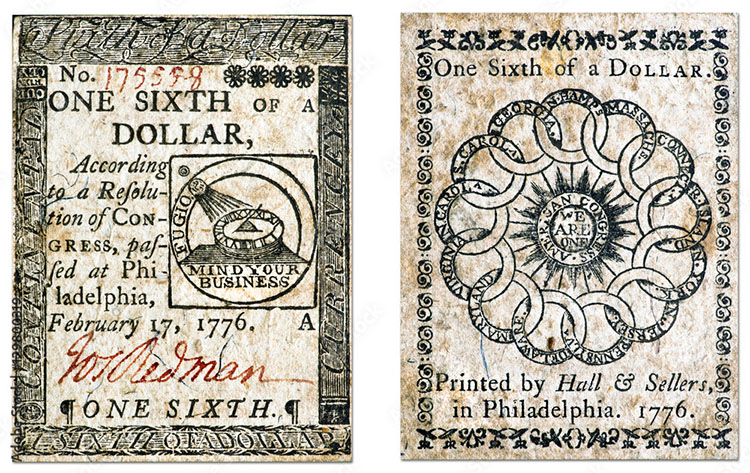 Continental Dollar Bill – Adobe Stock Photo